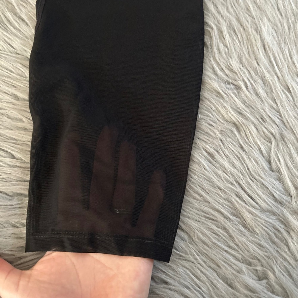 Avia Flex-Tech 7/8 Length Legging Womens Size XL (16/18) Black High Compression - Picture 5 of 5